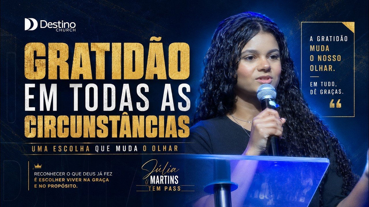 Gratidão em todas as circunstâncias